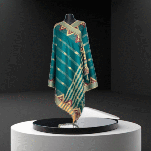 ময়ূরকণ্ঠী নকশা স্মার্ট প্রিমিয়াম জামদানি শাল